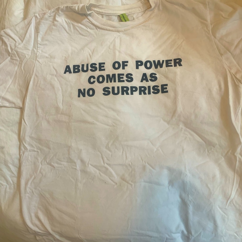 Abuse of power comes as no surprise Jenny Holzer t